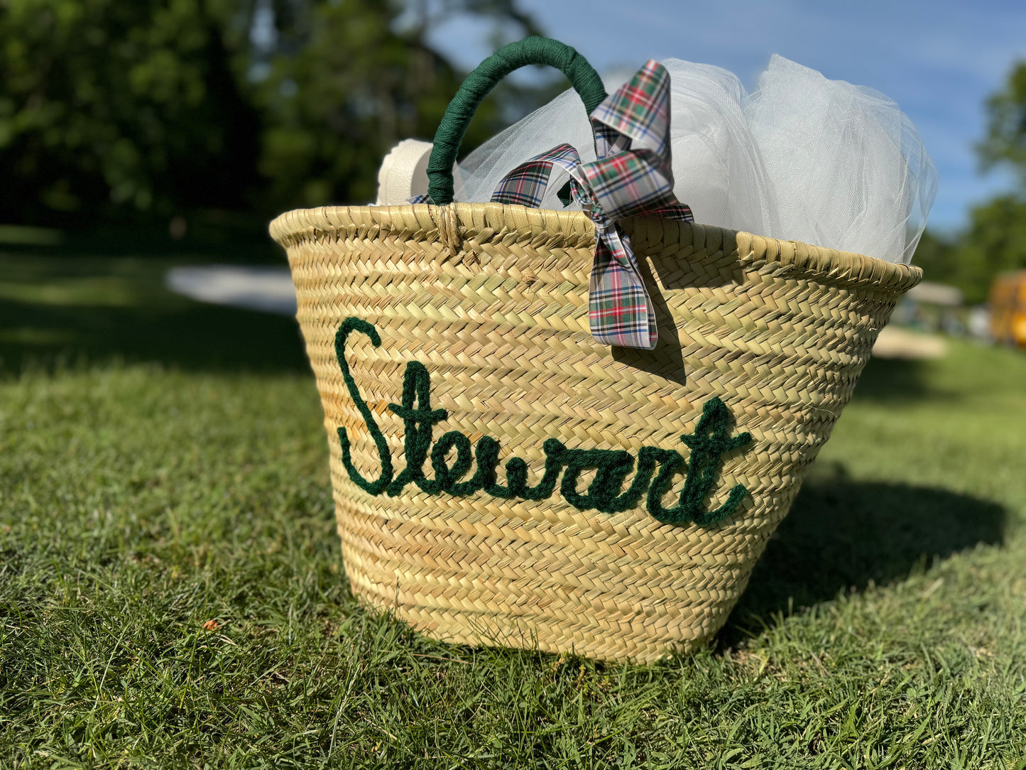 Vegan Short Handled Market Basket